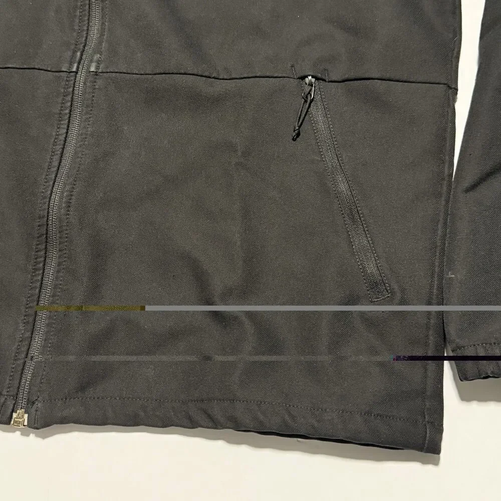 The North Face Full Zip Hooded Windwall Soft Shell Jacket Mens Large